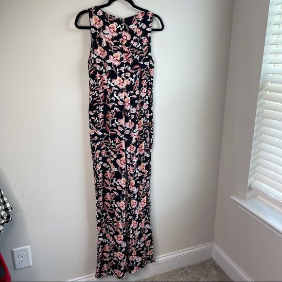 MinkPink Revolve‎ floral sleeveless tie jumpsuit - Picture 8 of 9